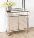 Lumina Champagne Mirrored Sideboard