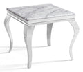 Merida Grey Marble Effect End Table
