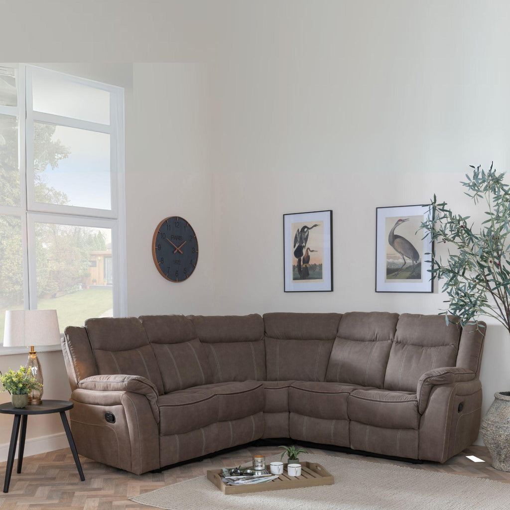 Matera Brown Corner Sofa