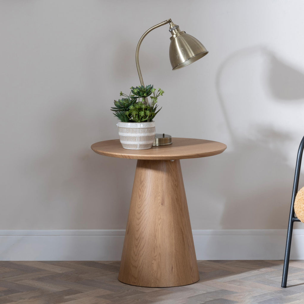 Whitby Oval MDF End Table