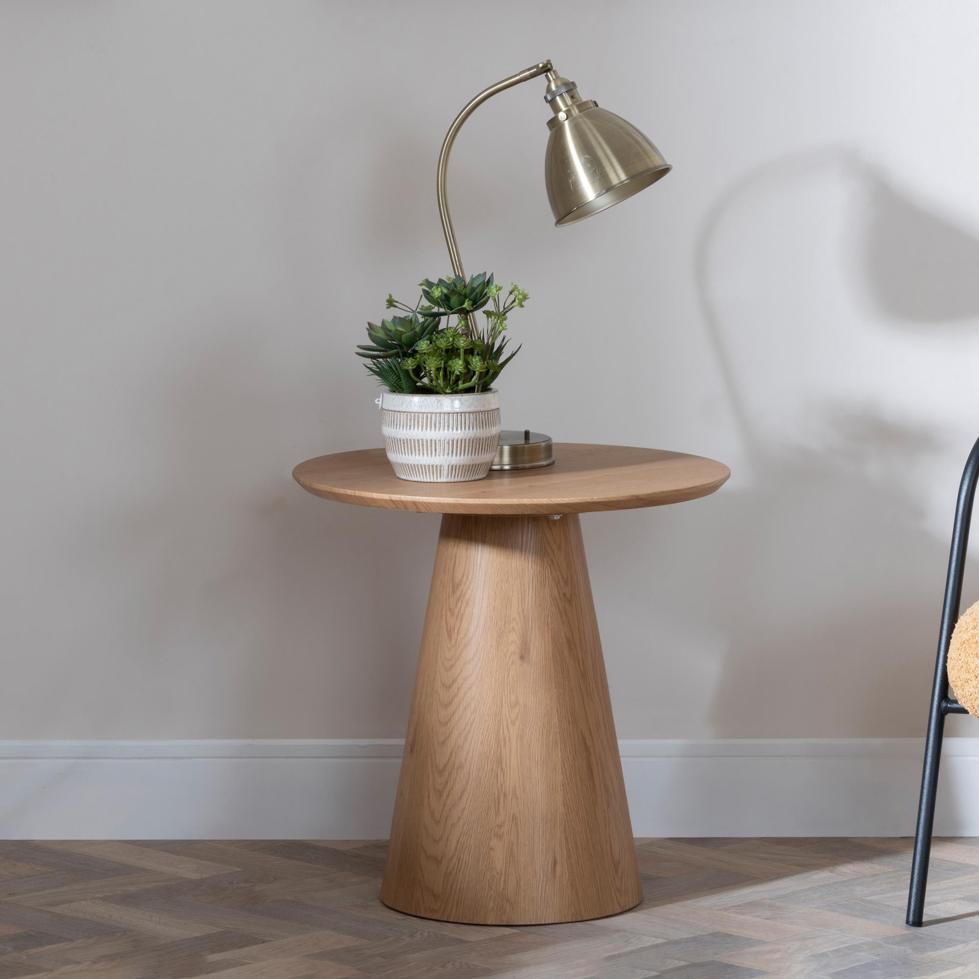 Whitby Oval MDF End Table