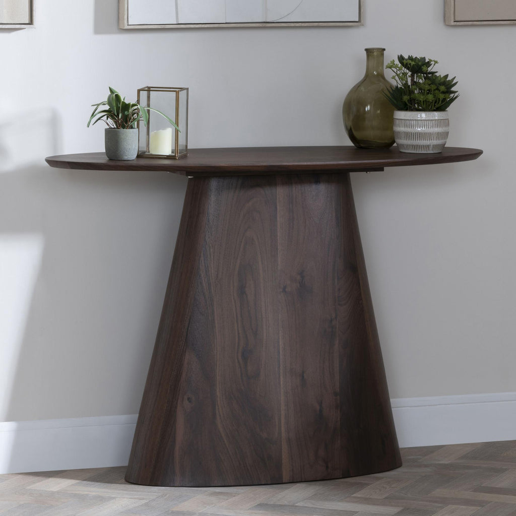 Whitby Oval MDF Console Table