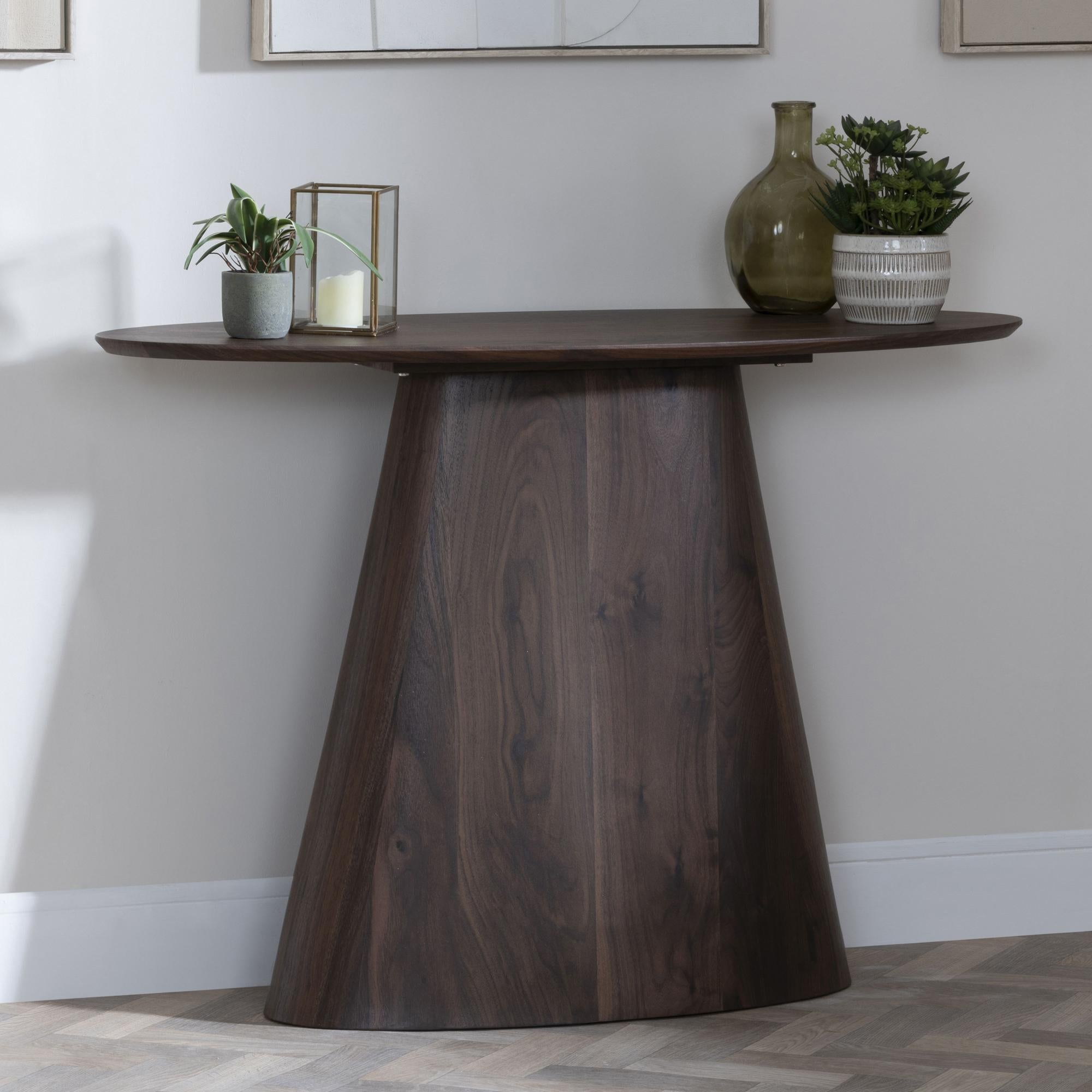 Whitby Oval MDF Console Table