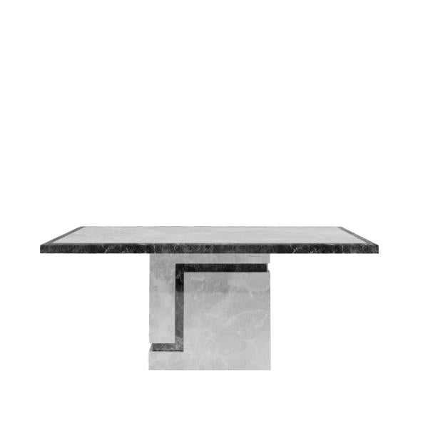 Venus Grey Engineered Marble Dining Table 200cm
