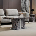 Ravello Grey Engineered Marble Coffee Table