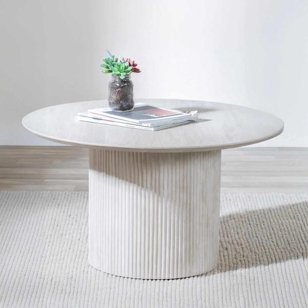 Renzo Round MDF Coffee Table