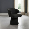 Capri Fabric Swivel Dining Chair
