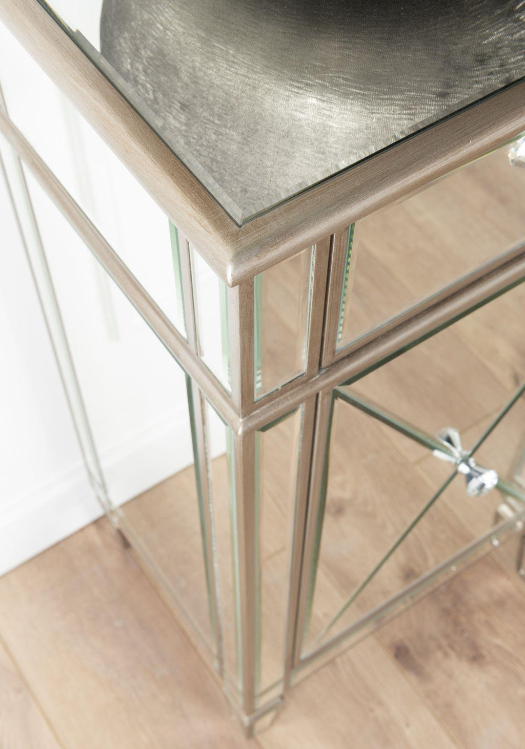 Lumina Champagne Mirrored Sideboard