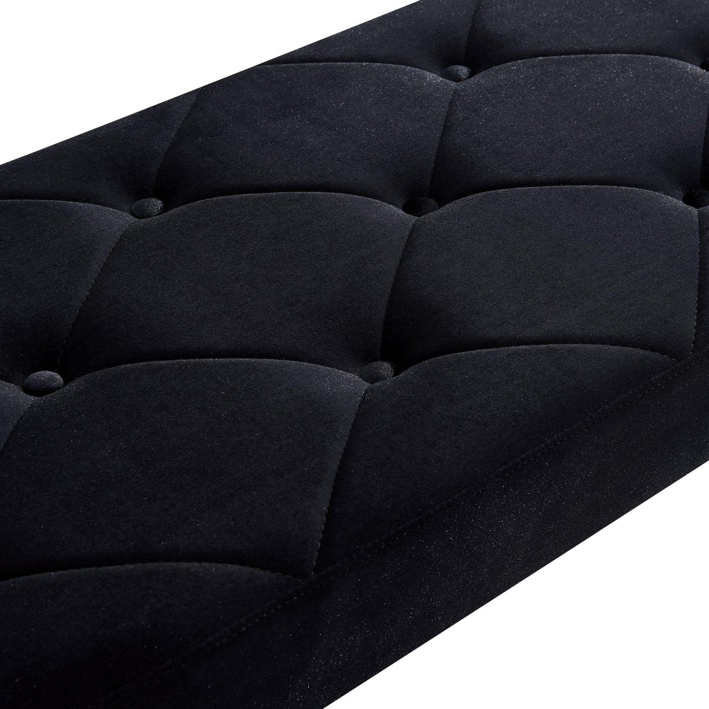 Merida Velvet Dining Bench