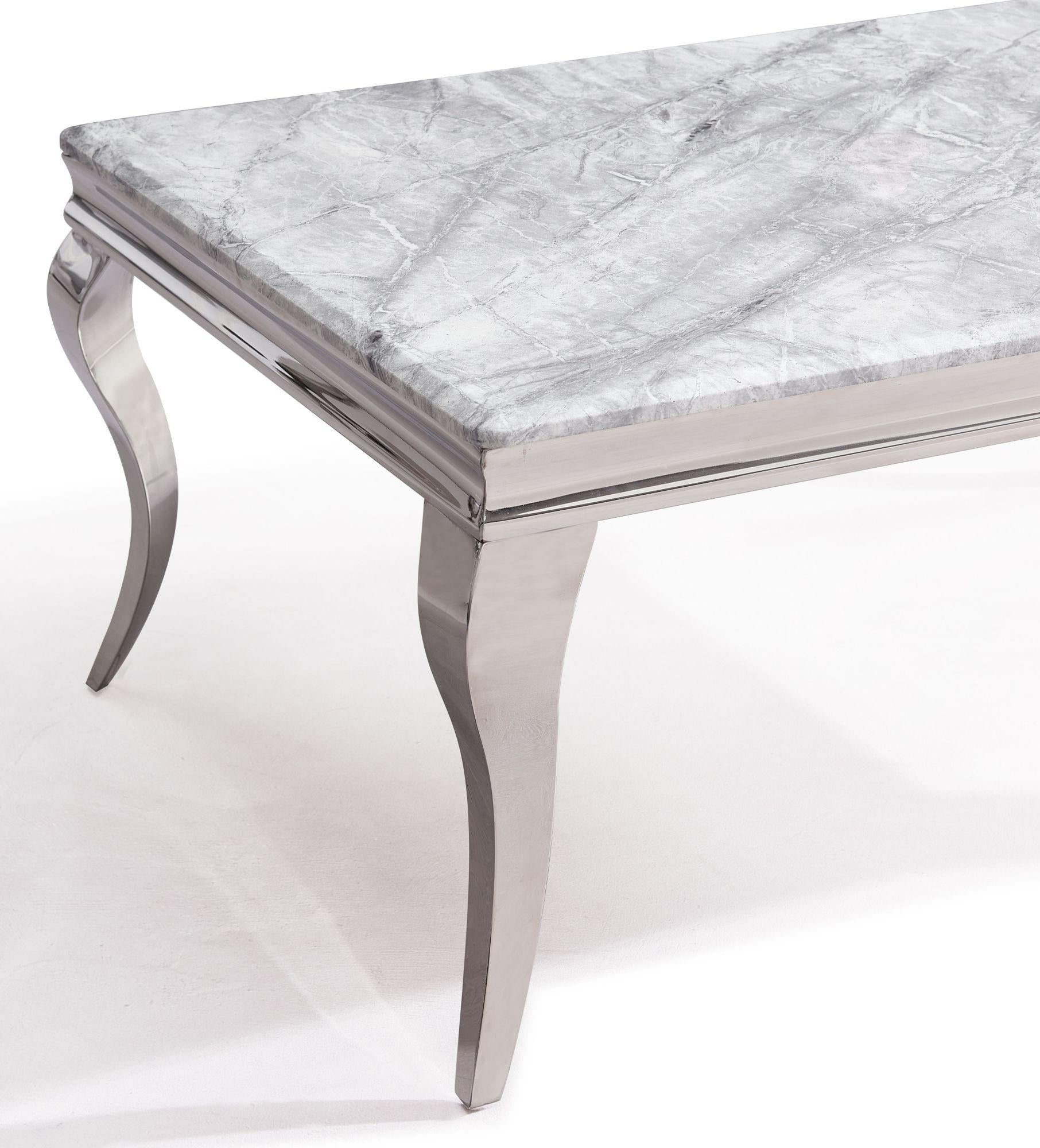 Merida Grey Engineered Marble Coffee Table