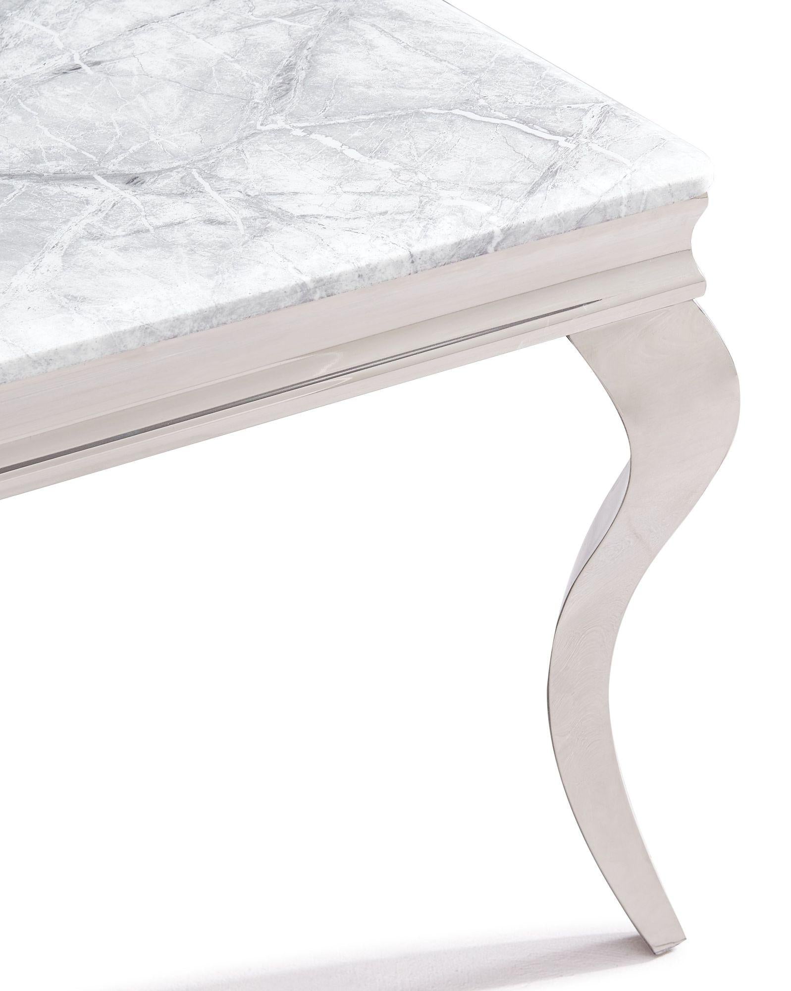Merida Grey Engineered Marble Coffee Table