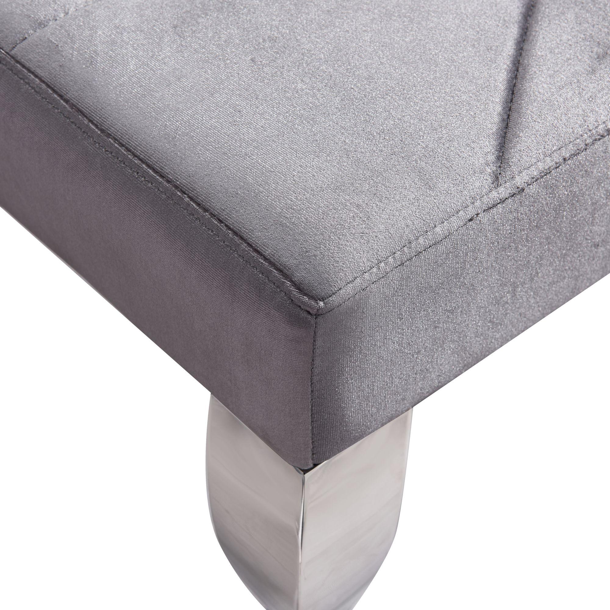 Merida Velvet Dining Bench