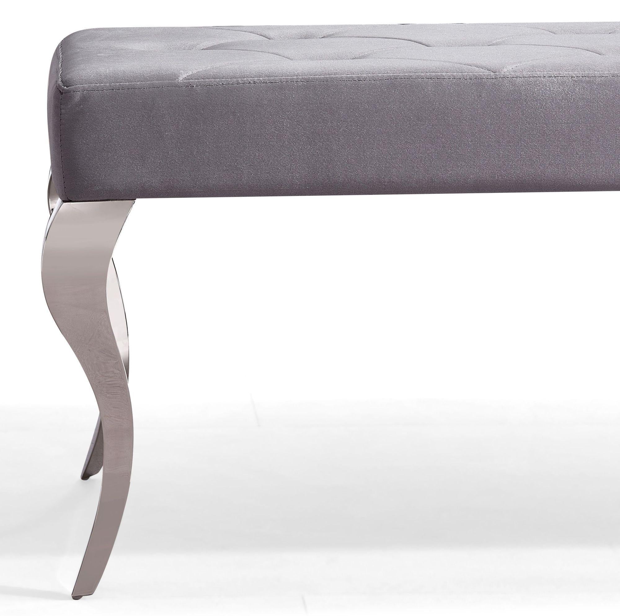 Merida Velvet Dining Bench