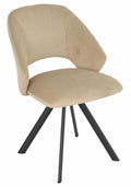 Florentine Fabric Swivel Dining Chair