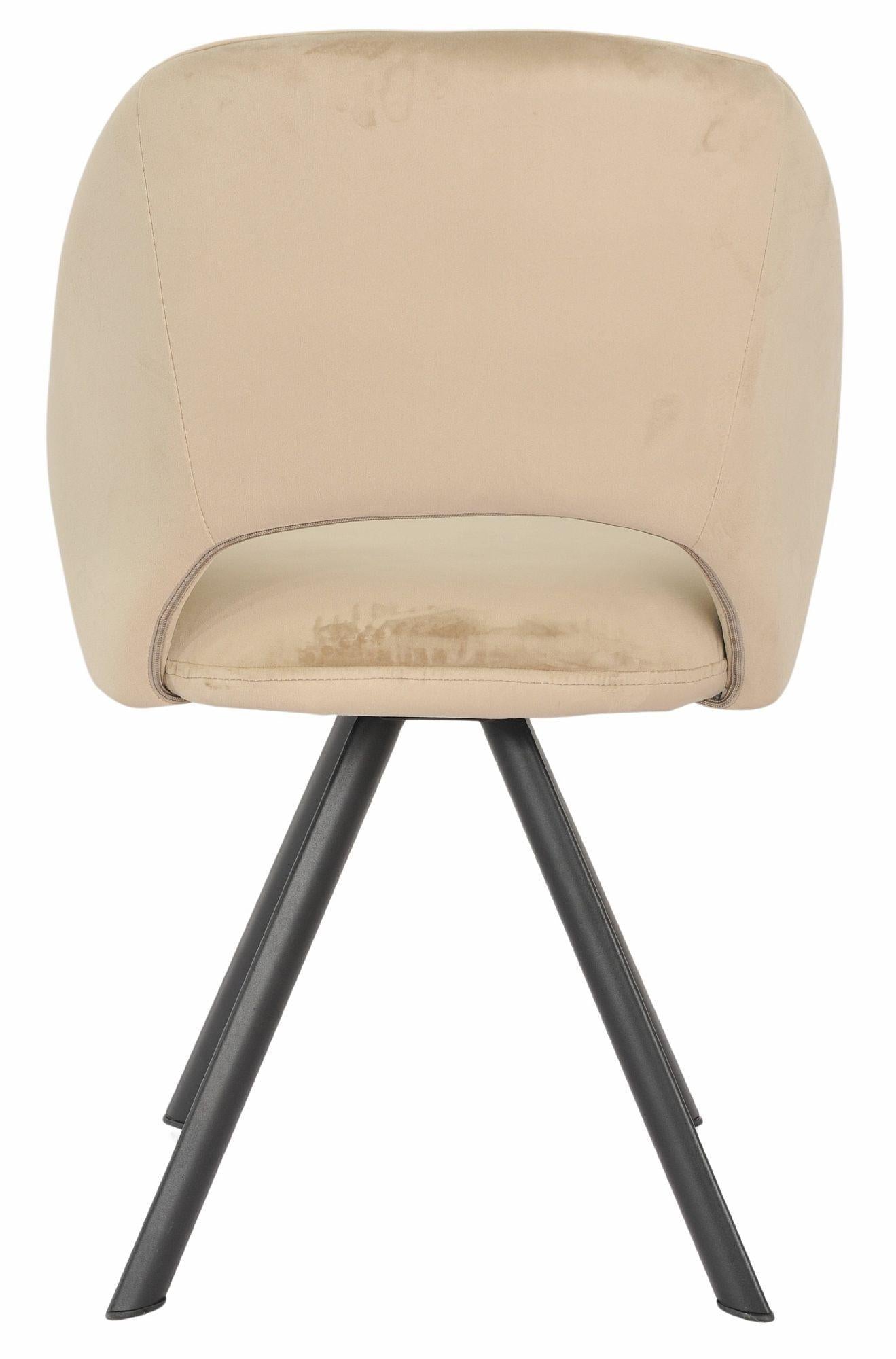 Florentine Fabric Swivel Dining Chair