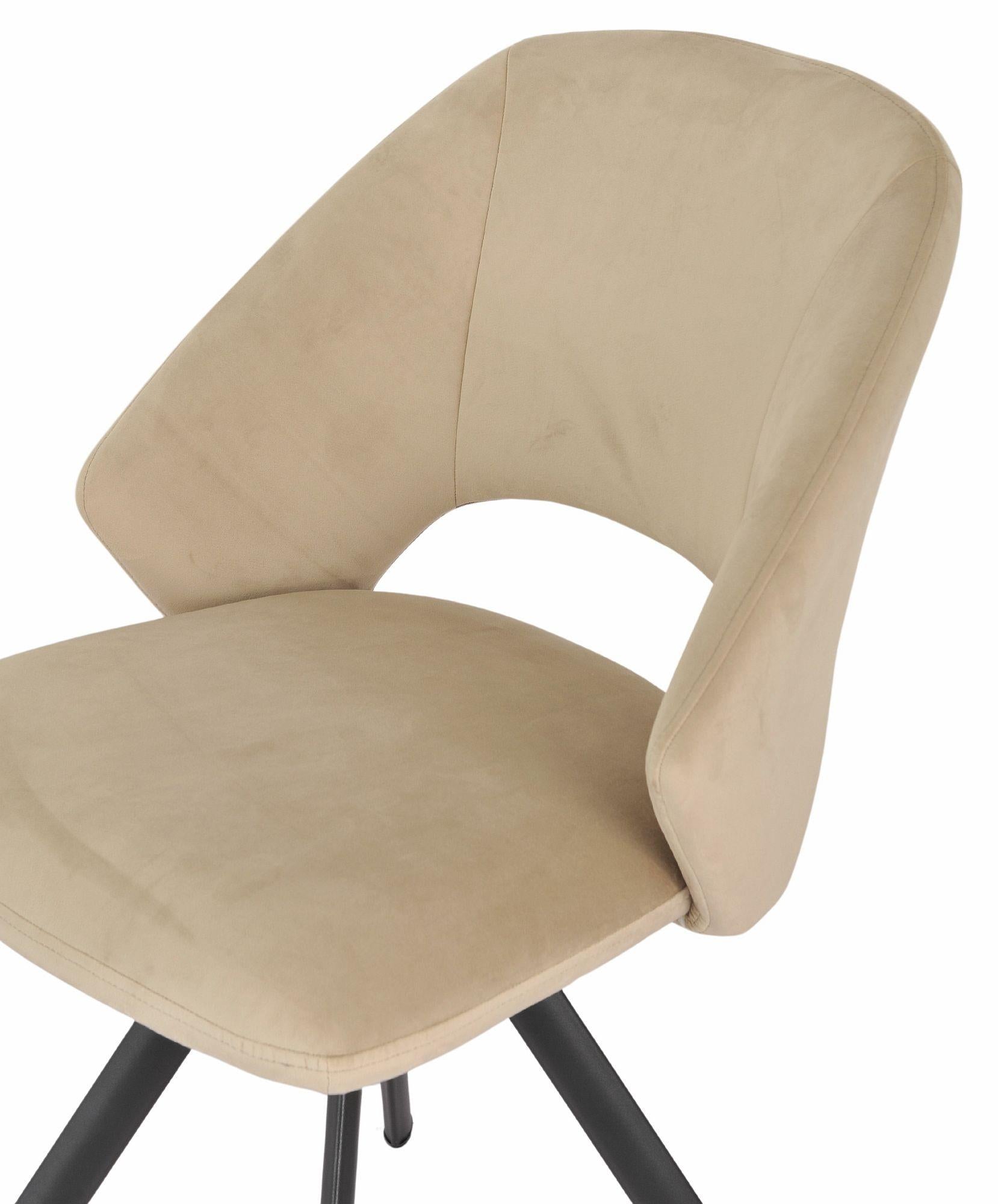 Florentine Fabric Swivel Dining Chair