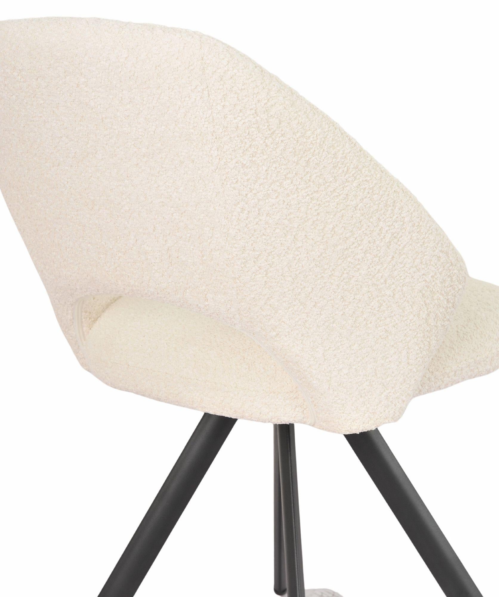 Florentine Fabric Swivel Dining Chair