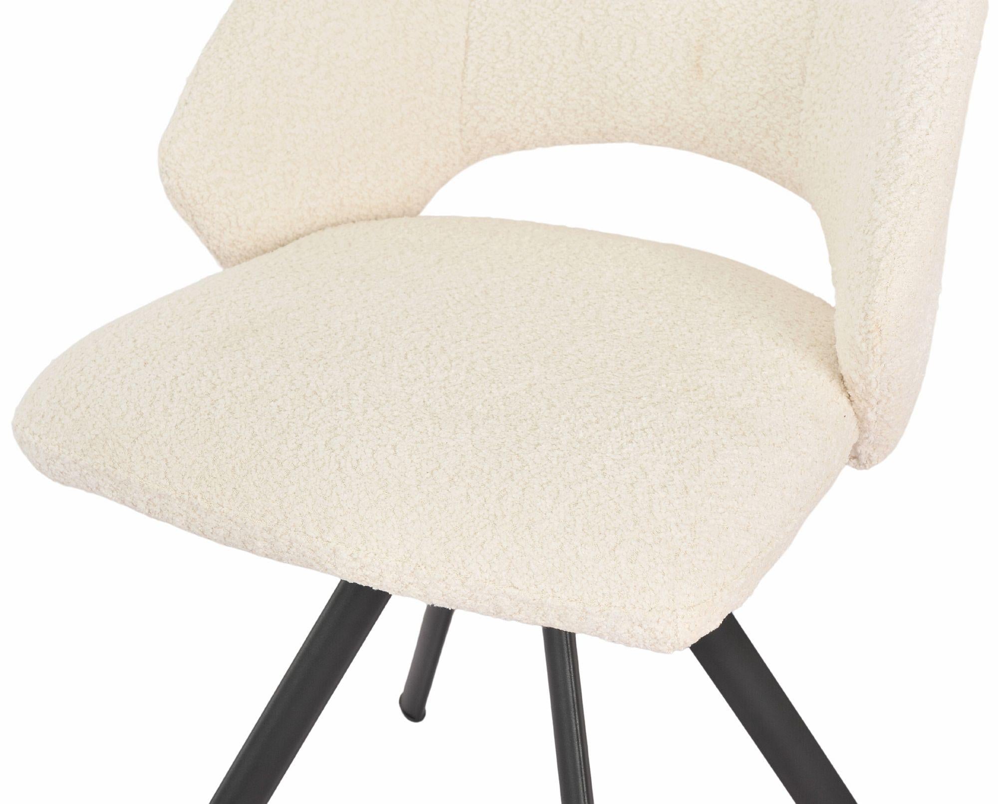 Florentine Fabric Swivel Dining Chair