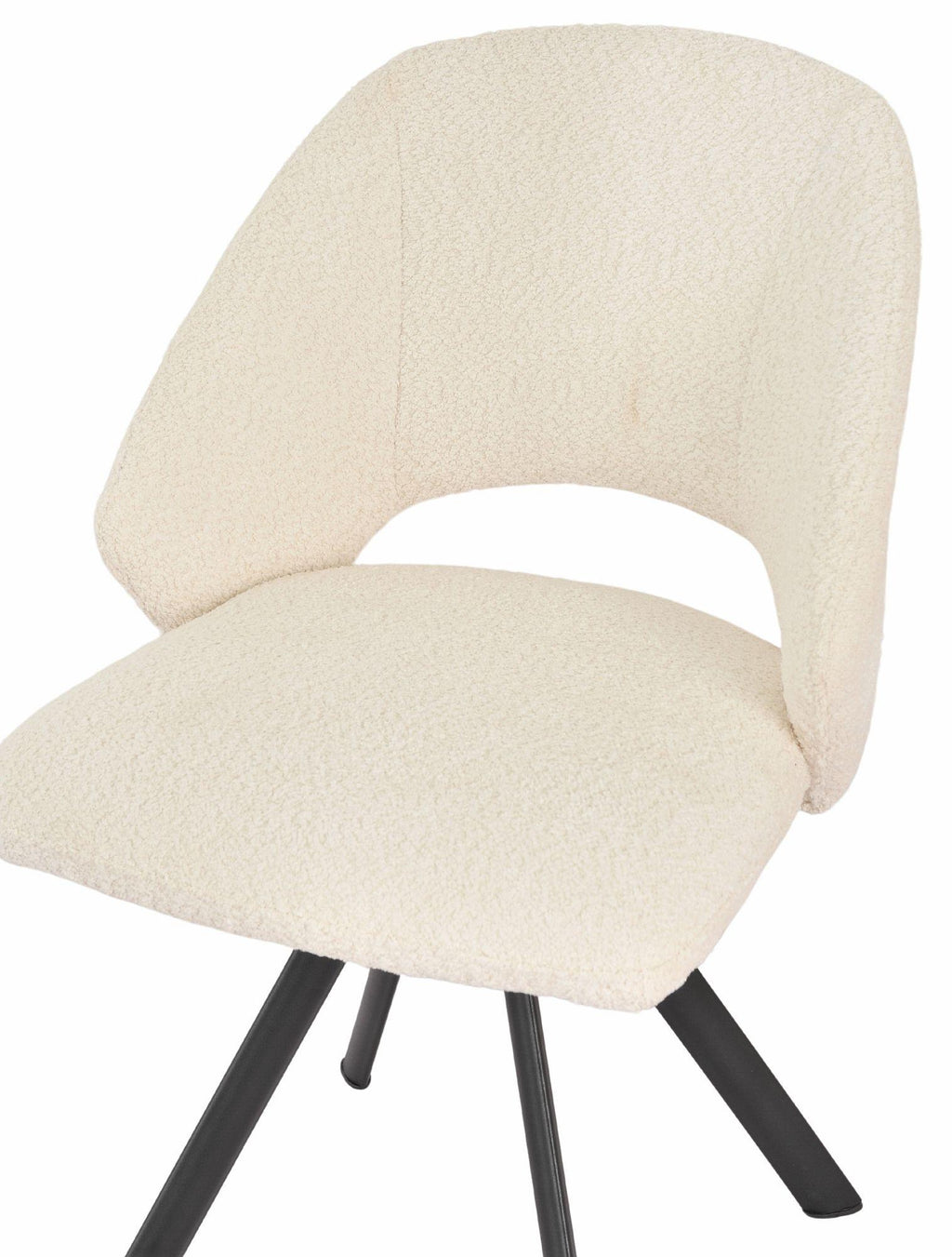 Florentine Fabric Swivel Dining Chair
