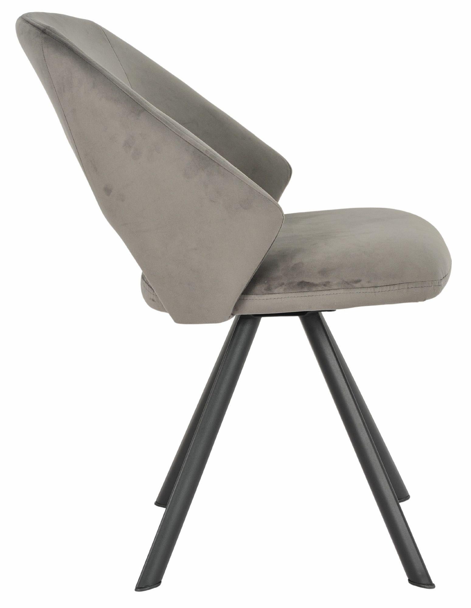 Florentine Fabric Swivel Dining Chair