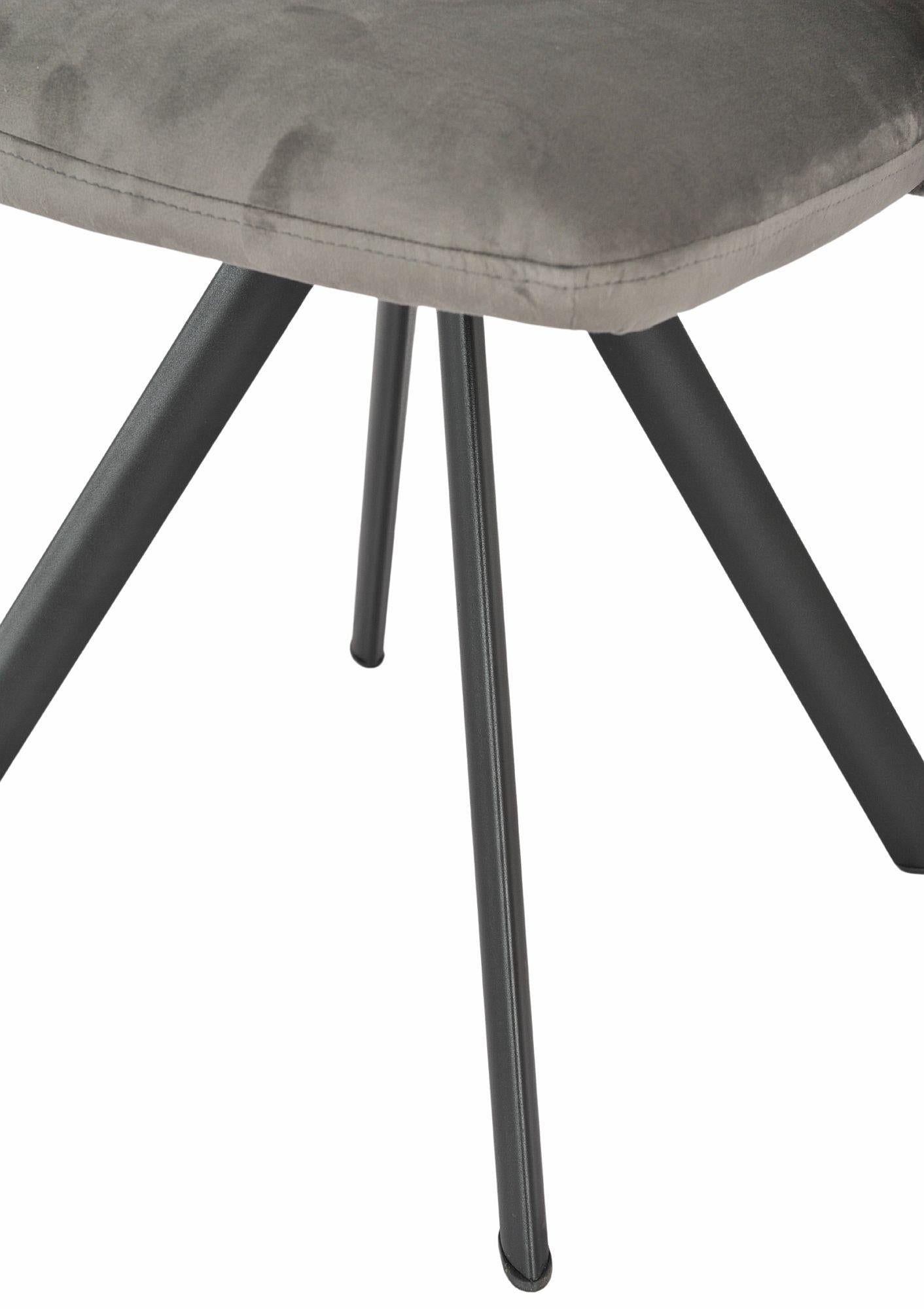 Florentine Fabric Swivel Dining Chair