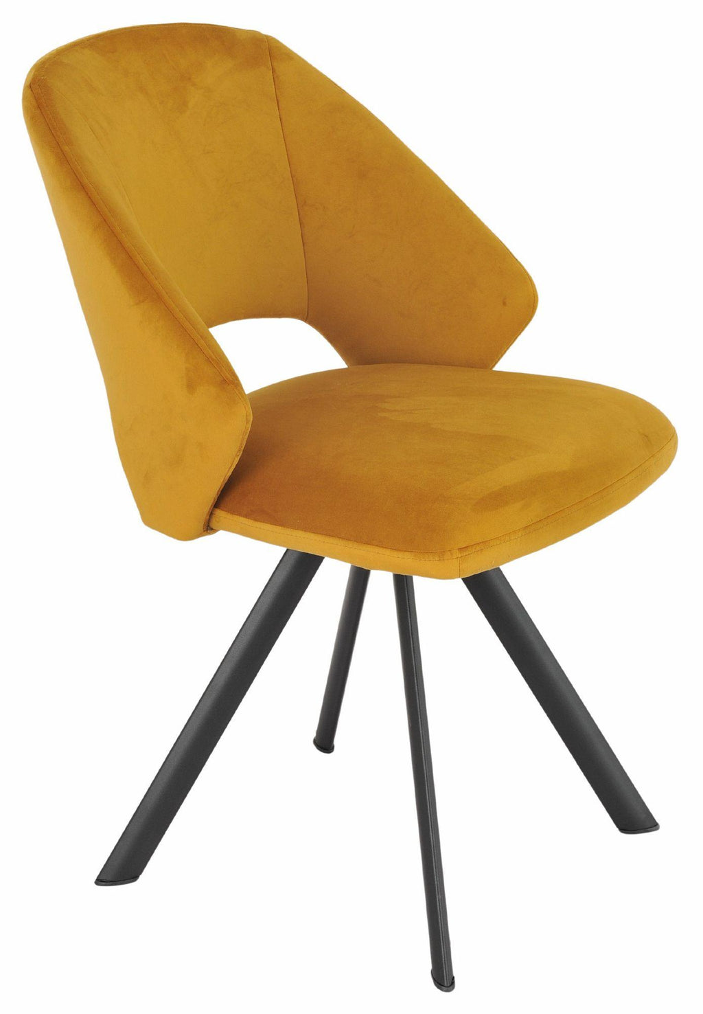 Florentine Fabric Swivel Dining Chair