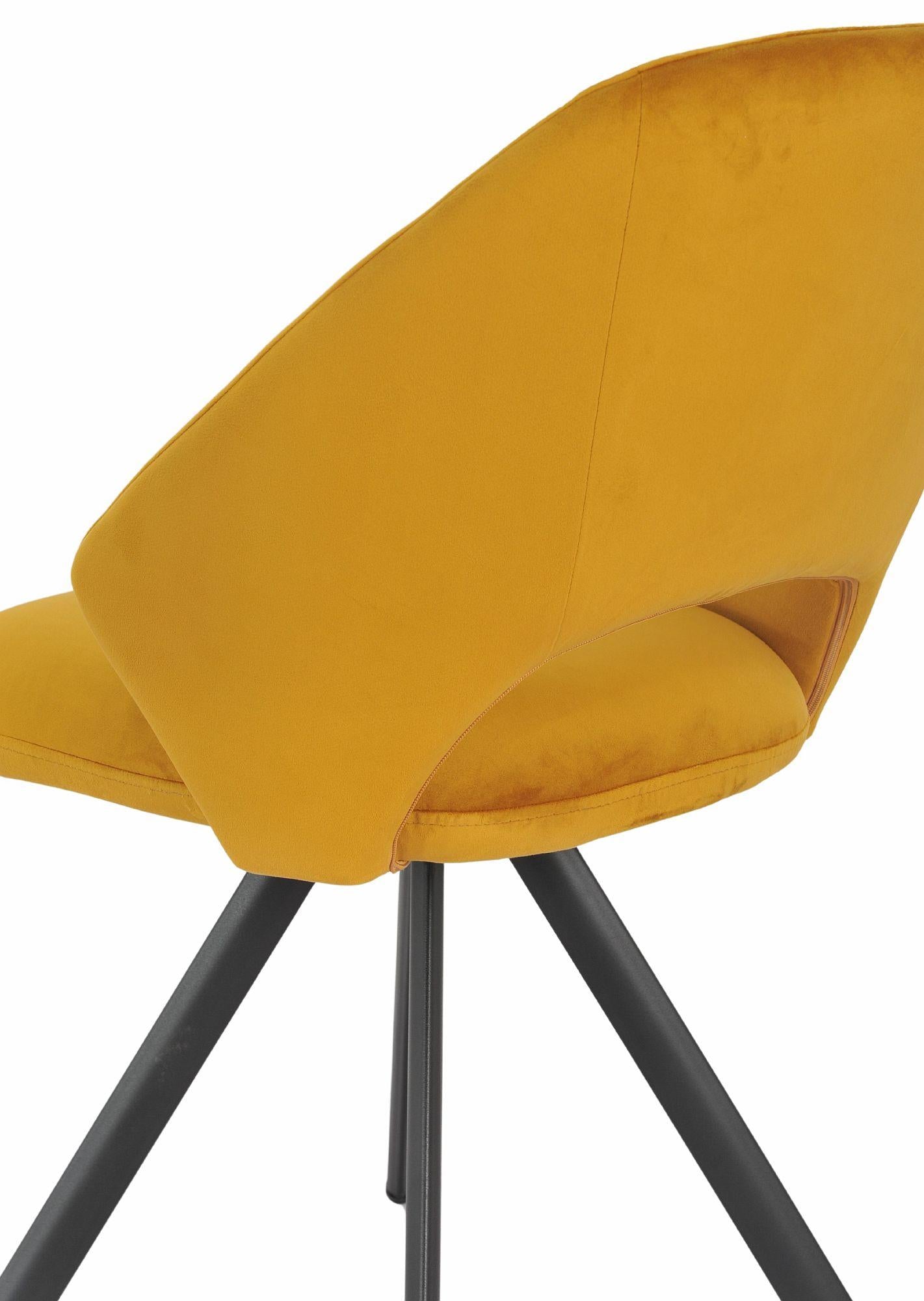 Florentine Fabric Swivel Dining Chair