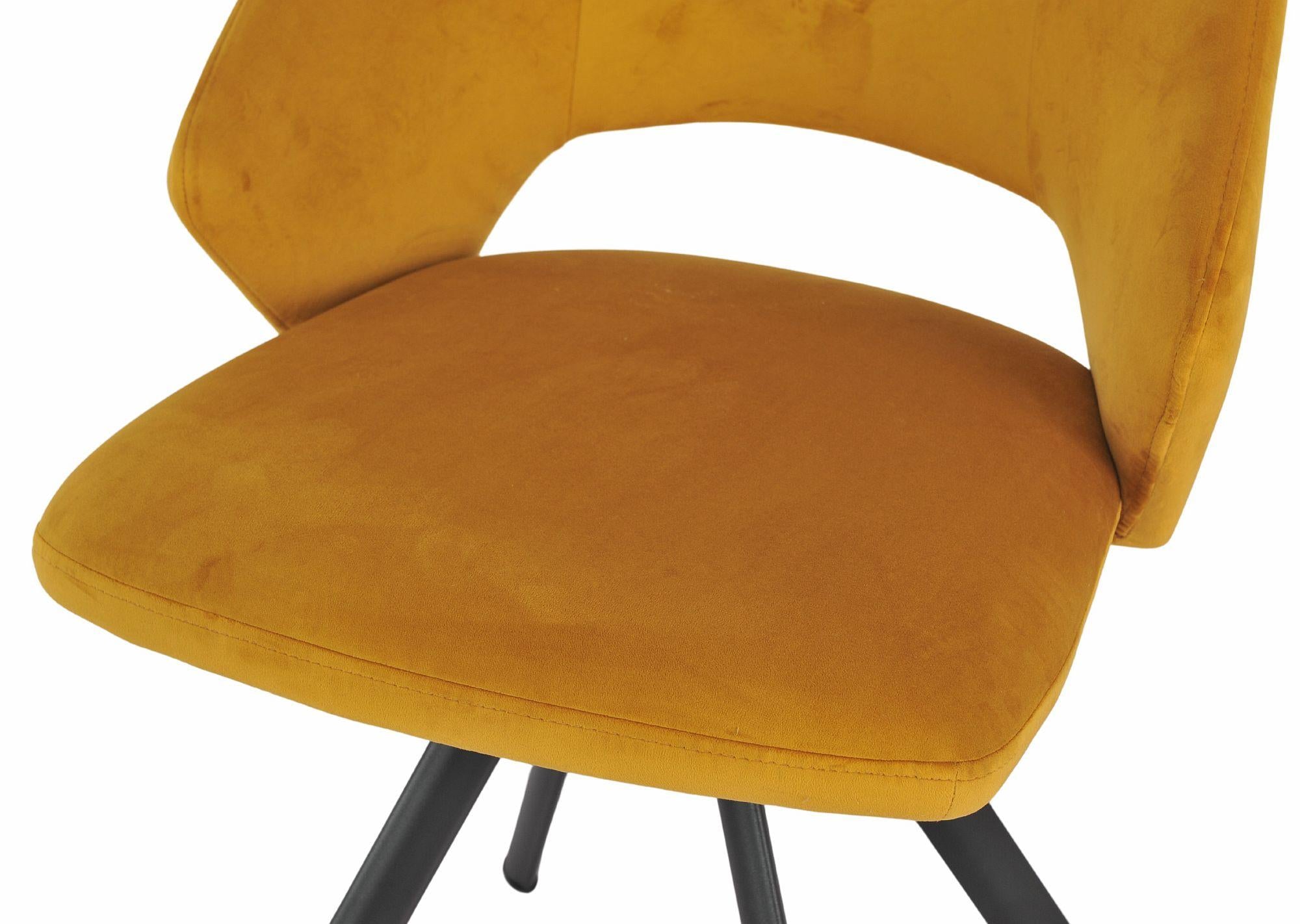 Florentine Fabric Swivel Dining Chair