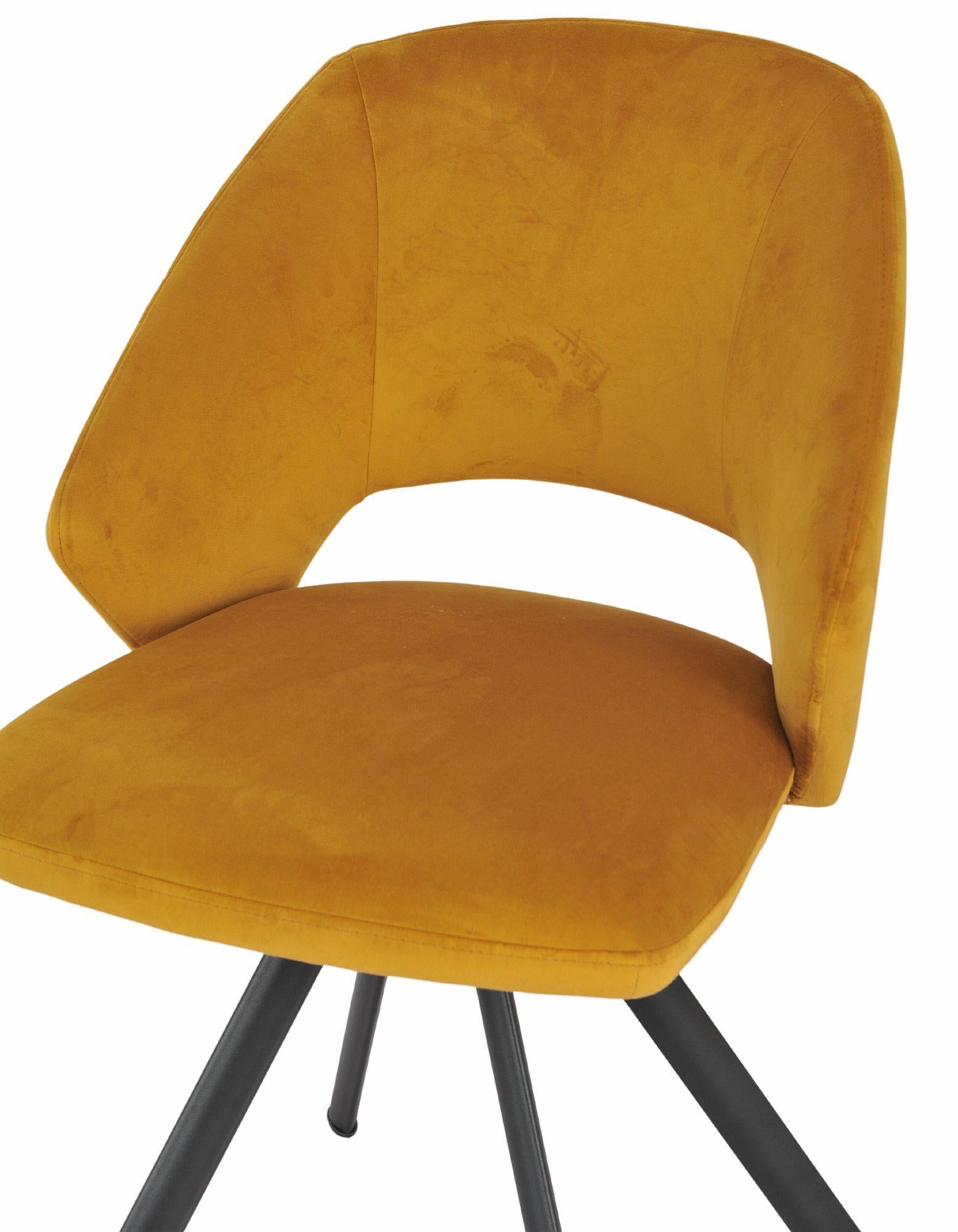 Florentine Fabric Swivel Dining Chair