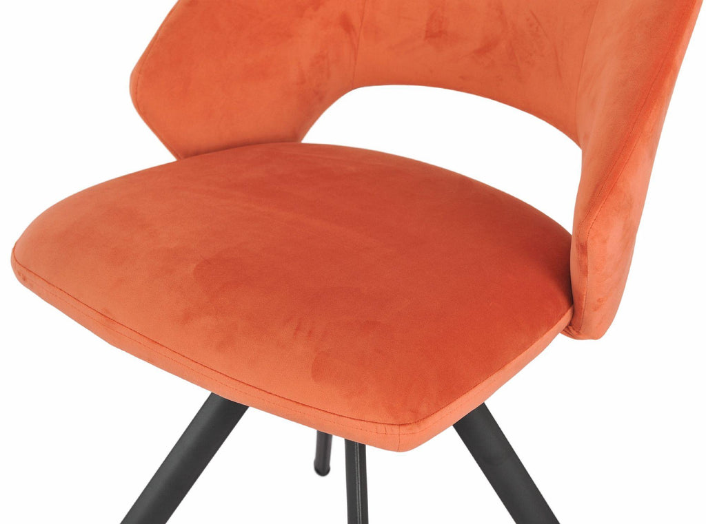 Florentine Fabric Swivel Dining Chair