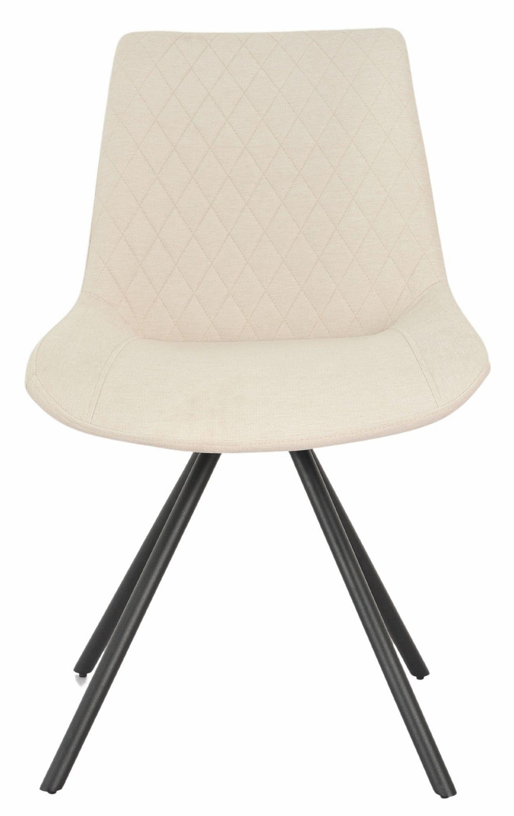 Lumière Fabric Swivel Dining Chair