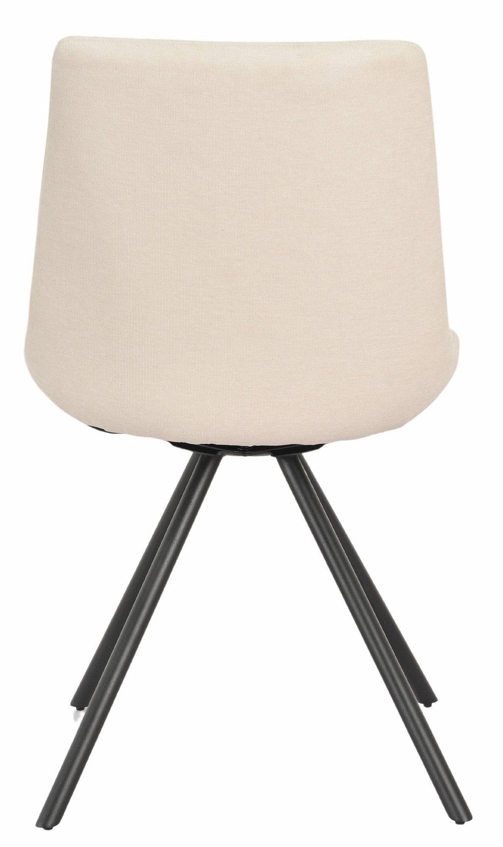 Lumière Fabric Swivel Dining Chair