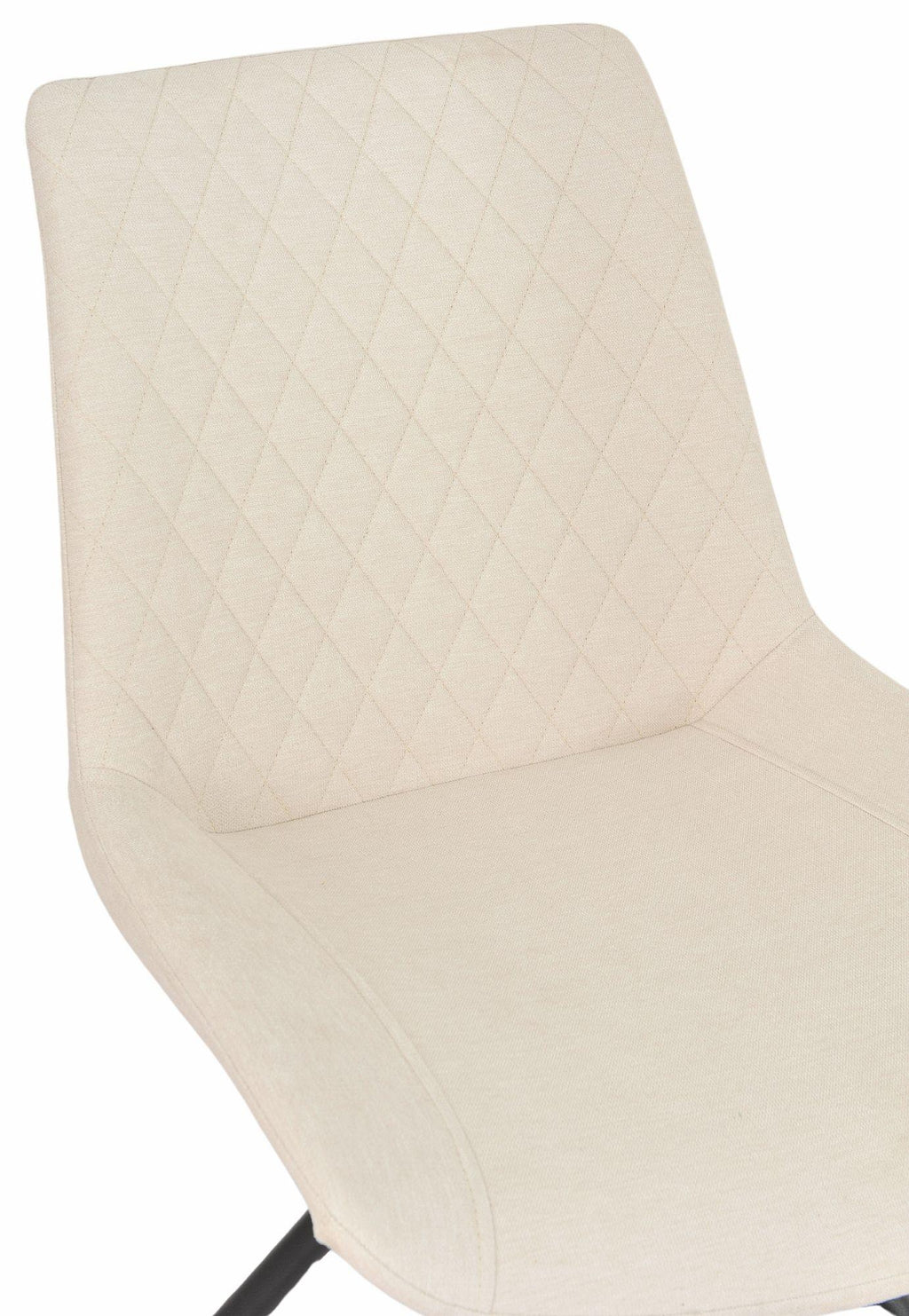 Lumière Fabric Swivel Dining Chair