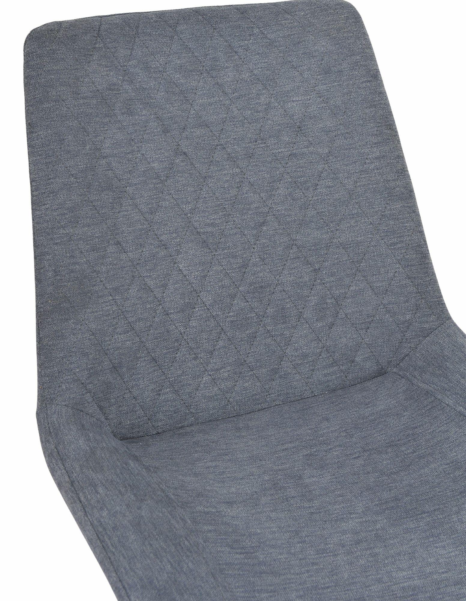 Lumière Fabric Swivel Dining Chair