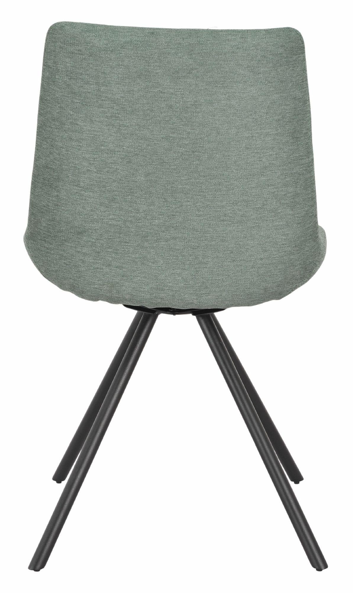 Lumière Fabric Swivel Dining Chair
