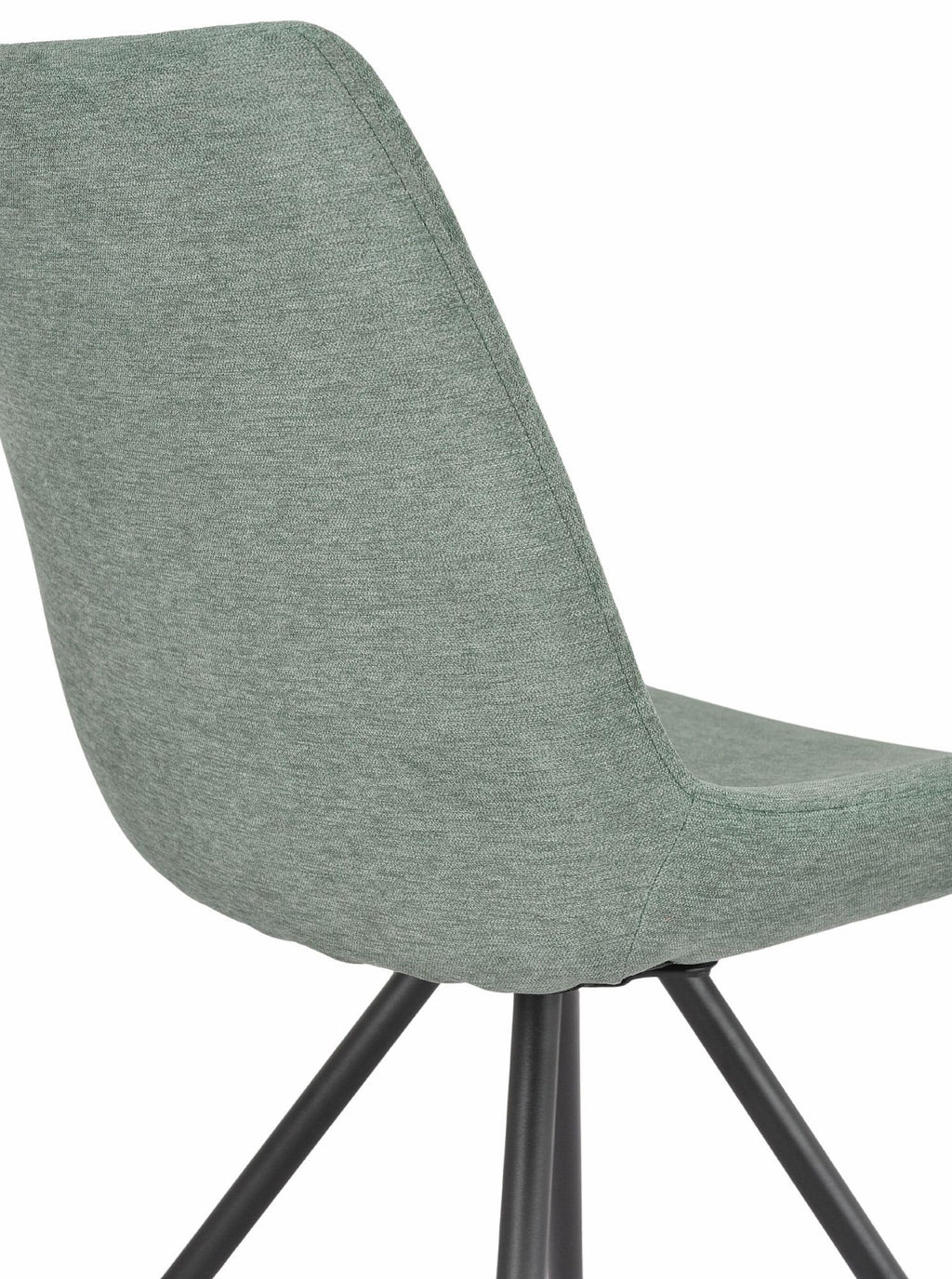 Lumière Fabric Swivel Dining Chair