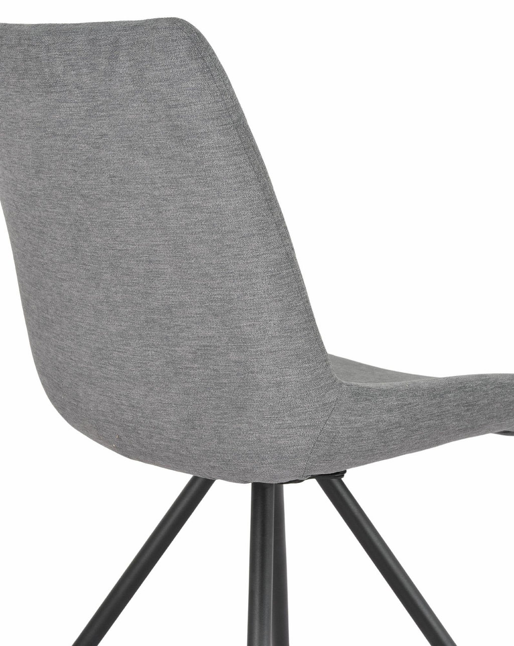 Lumière Fabric Swivel Dining Chair