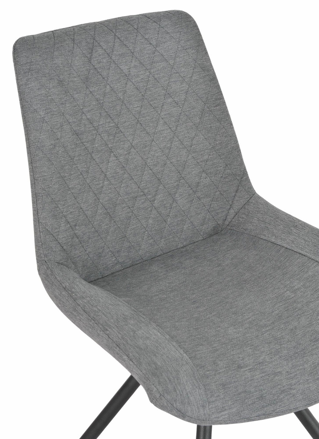 Lumière Fabric Swivel Dining Chair