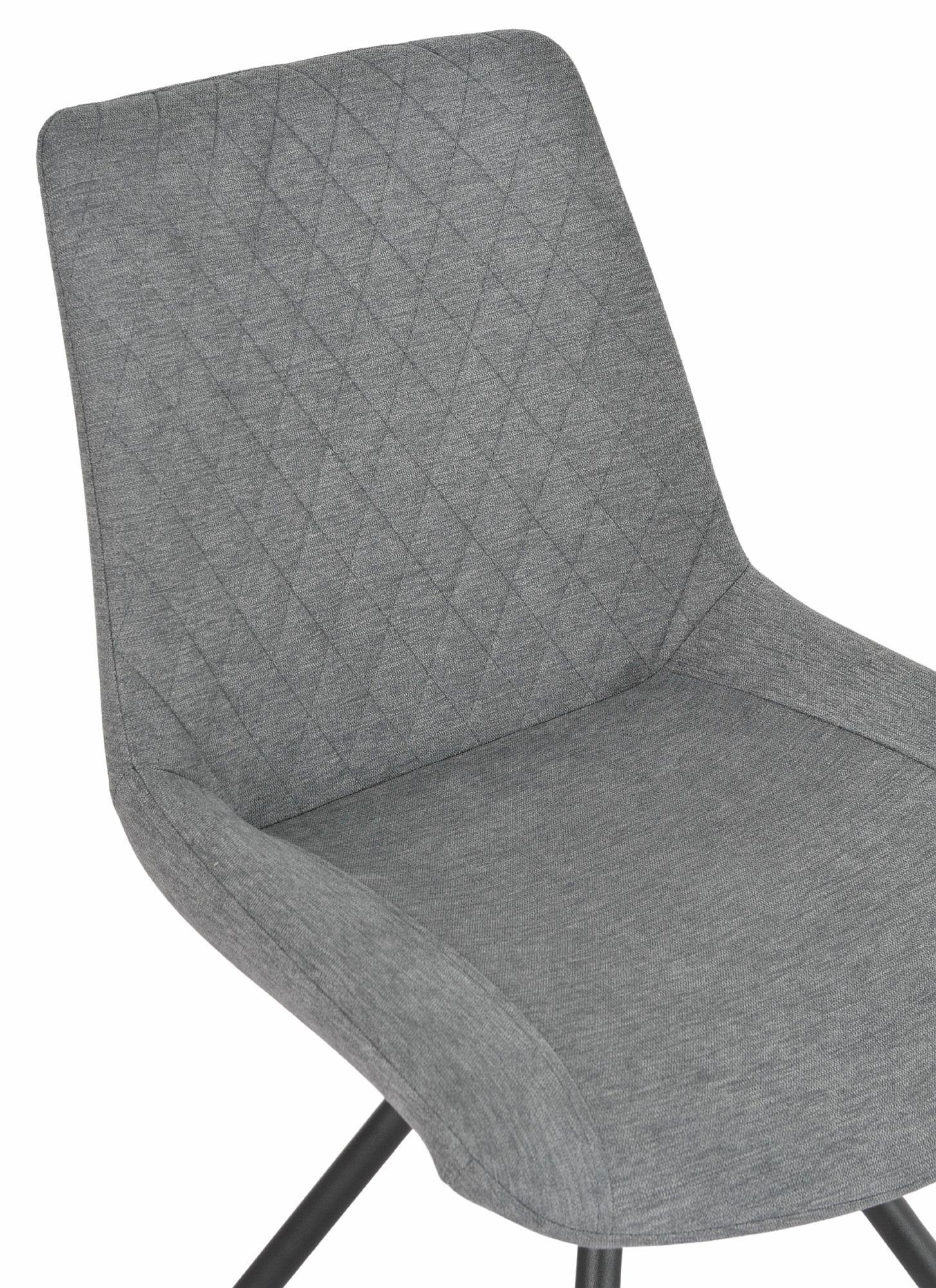 Lumière Fabric Swivel Dining Chair