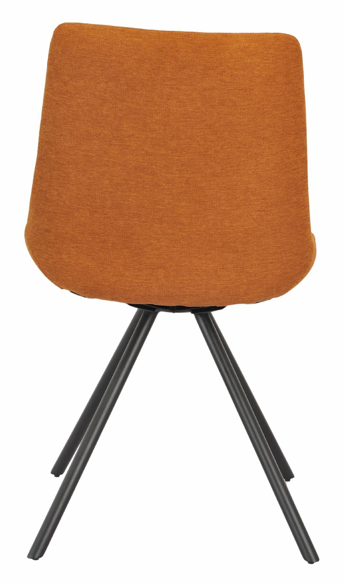 Lumière Fabric Swivel Dining Chair