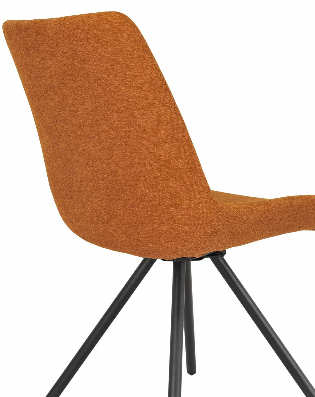 Lumière Fabric Swivel Dining Chair