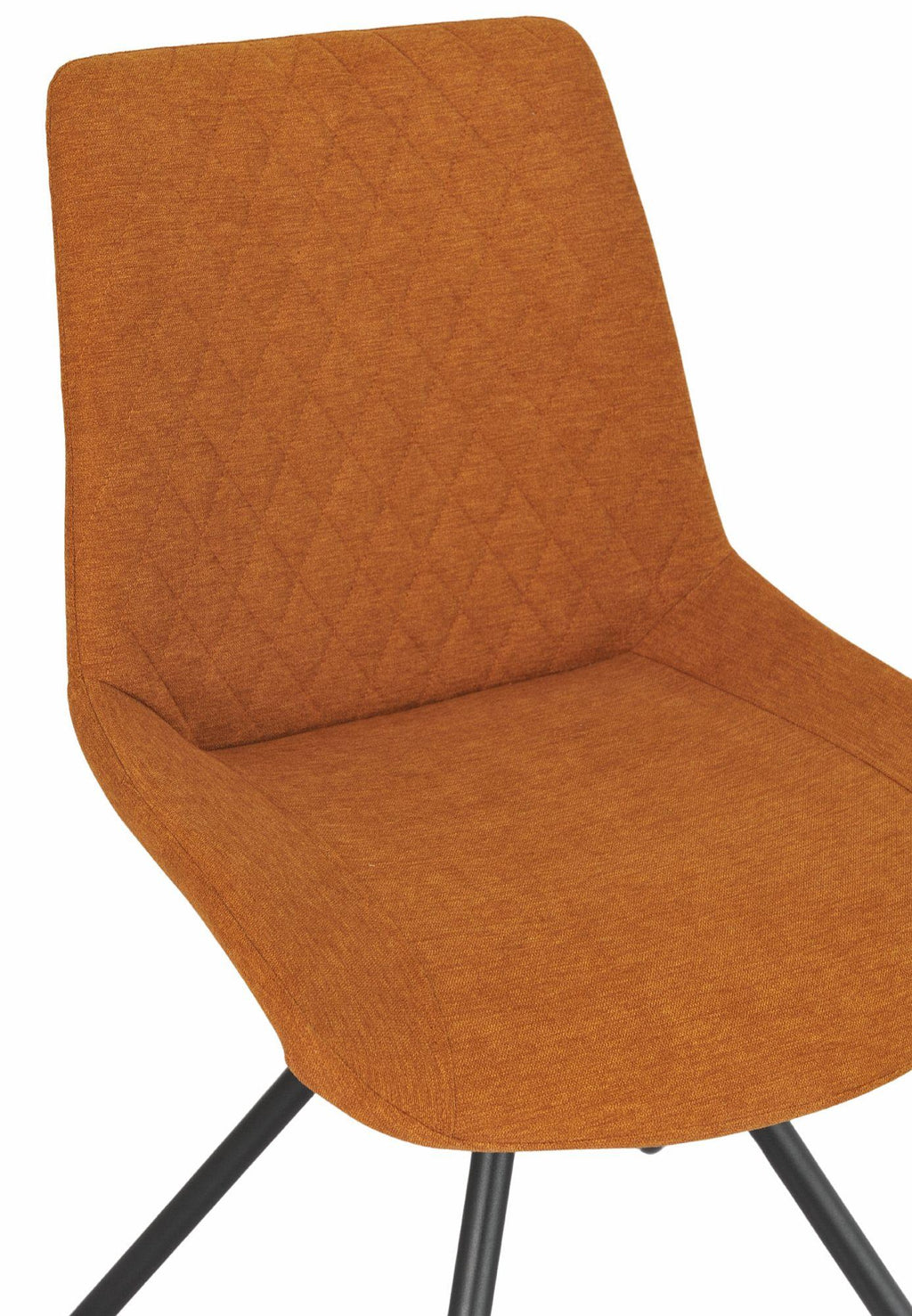 Lumière Fabric Swivel Dining Chair