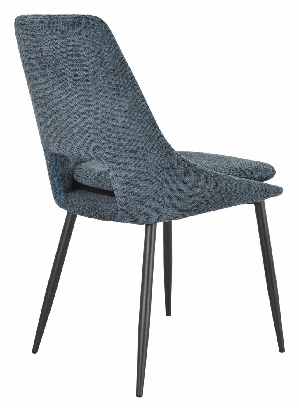 Atelier Fabric Dining Chair with Black Legs