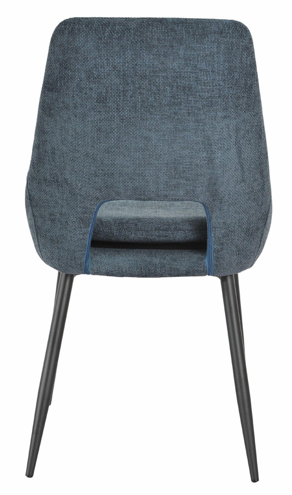 Atelier Fabric Dining Chair with Black Legs