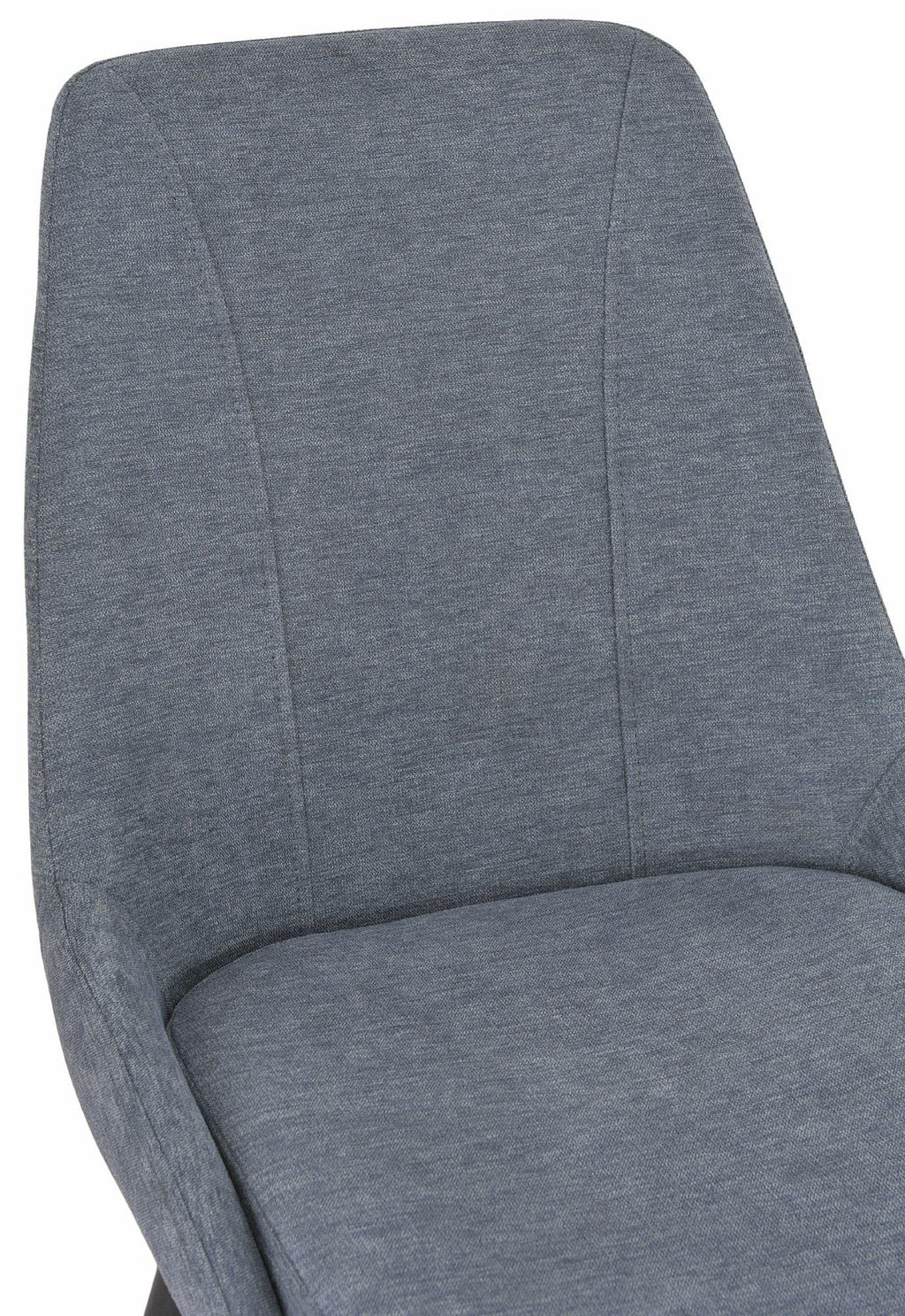Beaumont Fabric Dining Chair with Black Legs