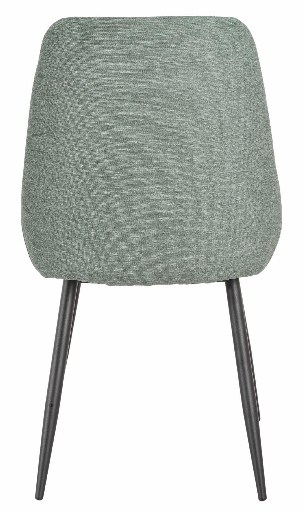 Beaumont Fabric Dining Chair with Black Legs