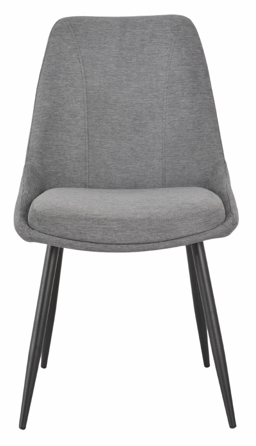 Beaumont Fabric Dining Chair with Black Legs