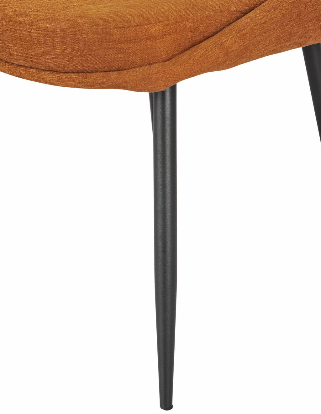 Beaumont Fabric Dining Chair with Black Legs