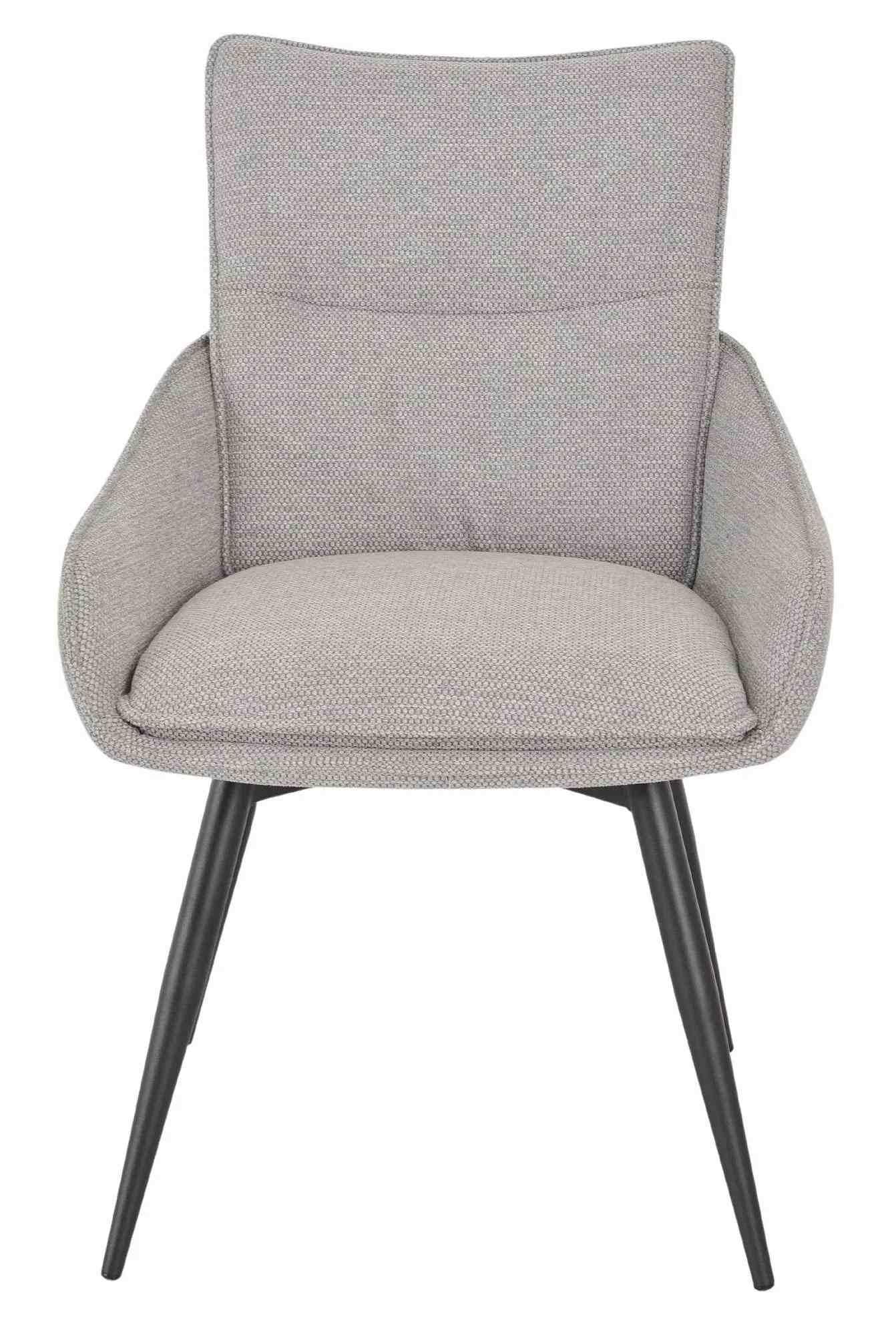 Venezia Fabric Swivel Dining Chair