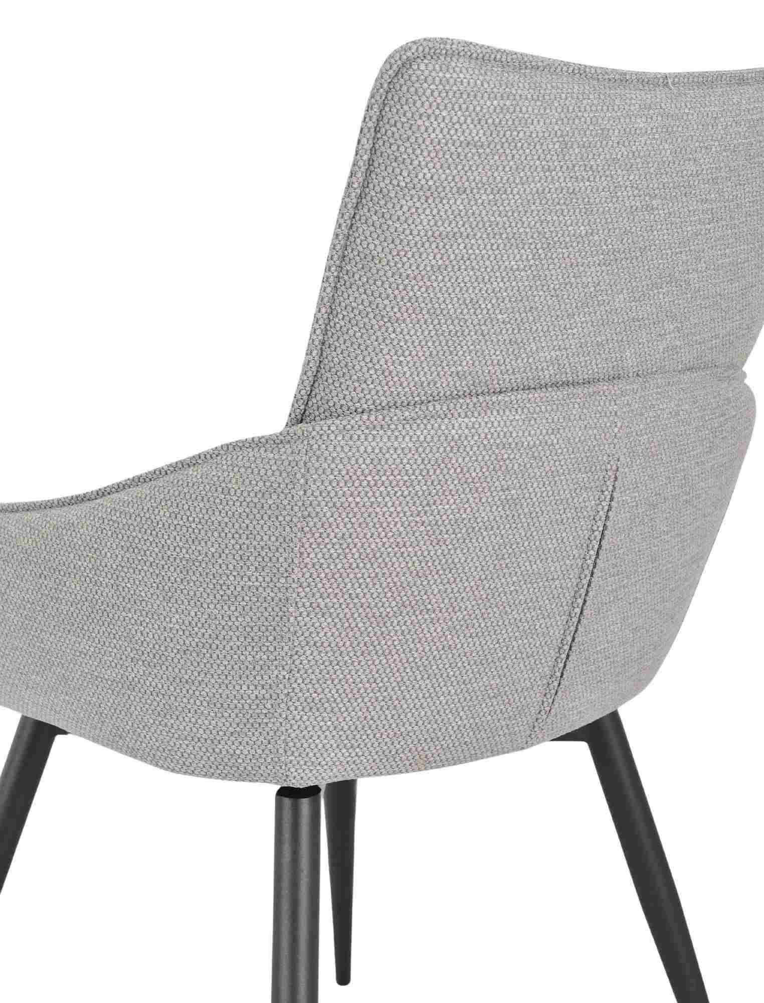 Venezia Fabric Swivel Dining Chair